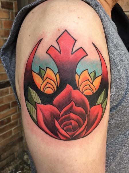 Tattoos - Traditional star wars tattoo - 131168